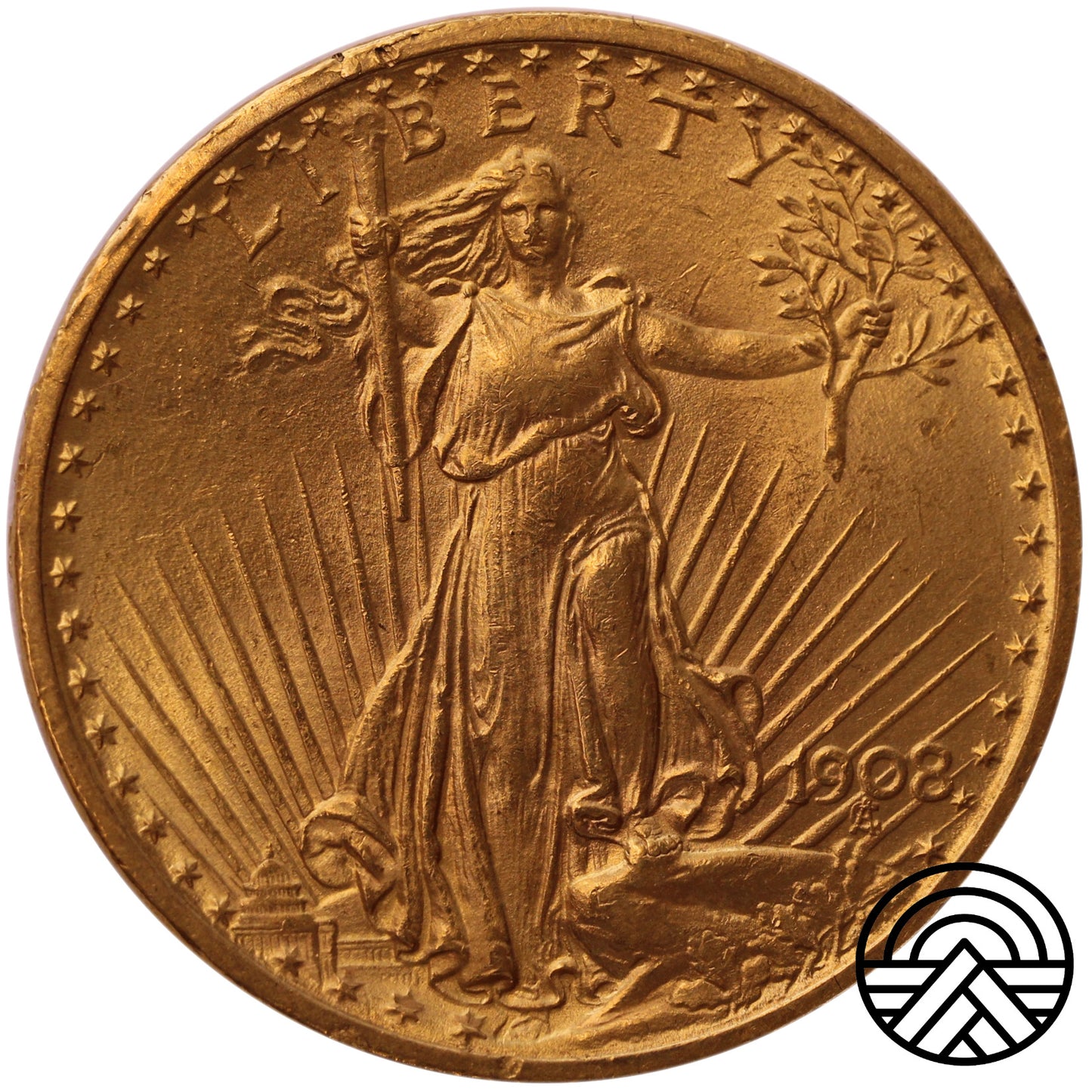 USA, 20 Dolarów 1908 r.