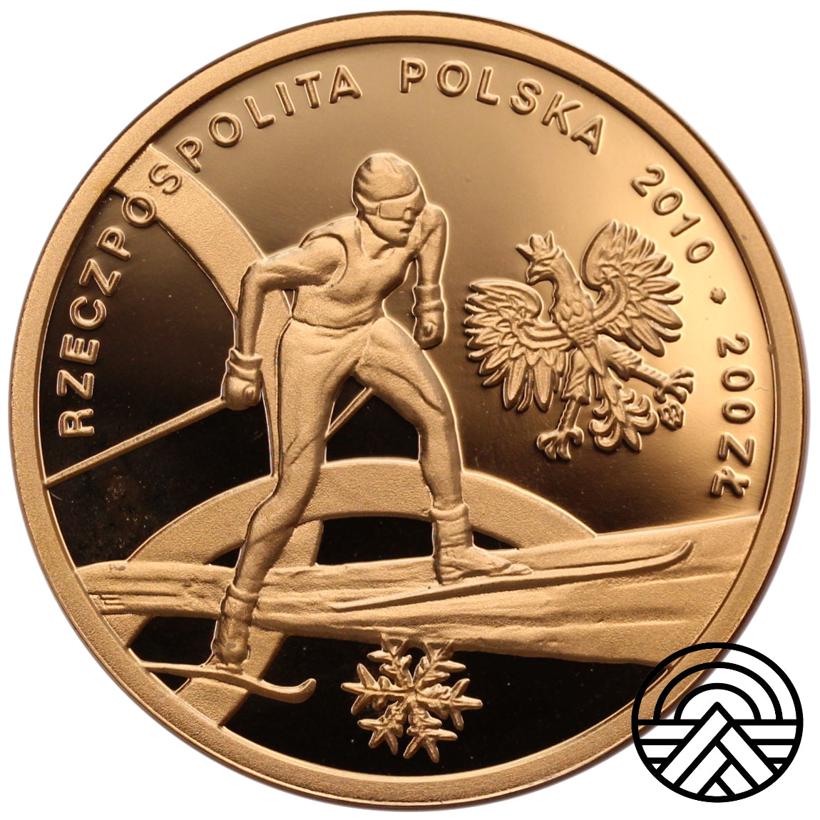 Polska, 200 Złotych 2010 r. "Polska Reprezentacja Olimpijska"
