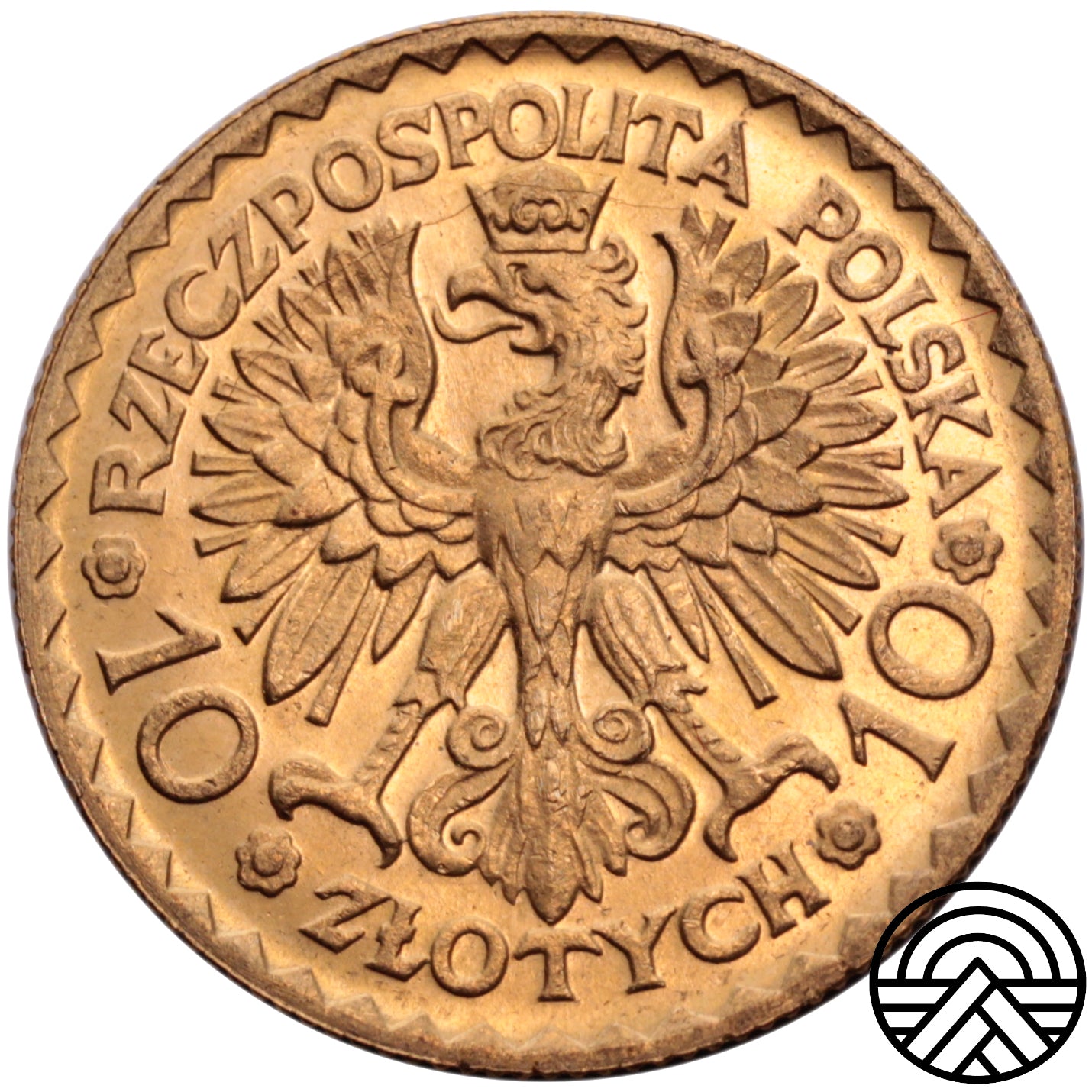 Polska, 10 Złotych 1925 r. Bolesław Chrobry