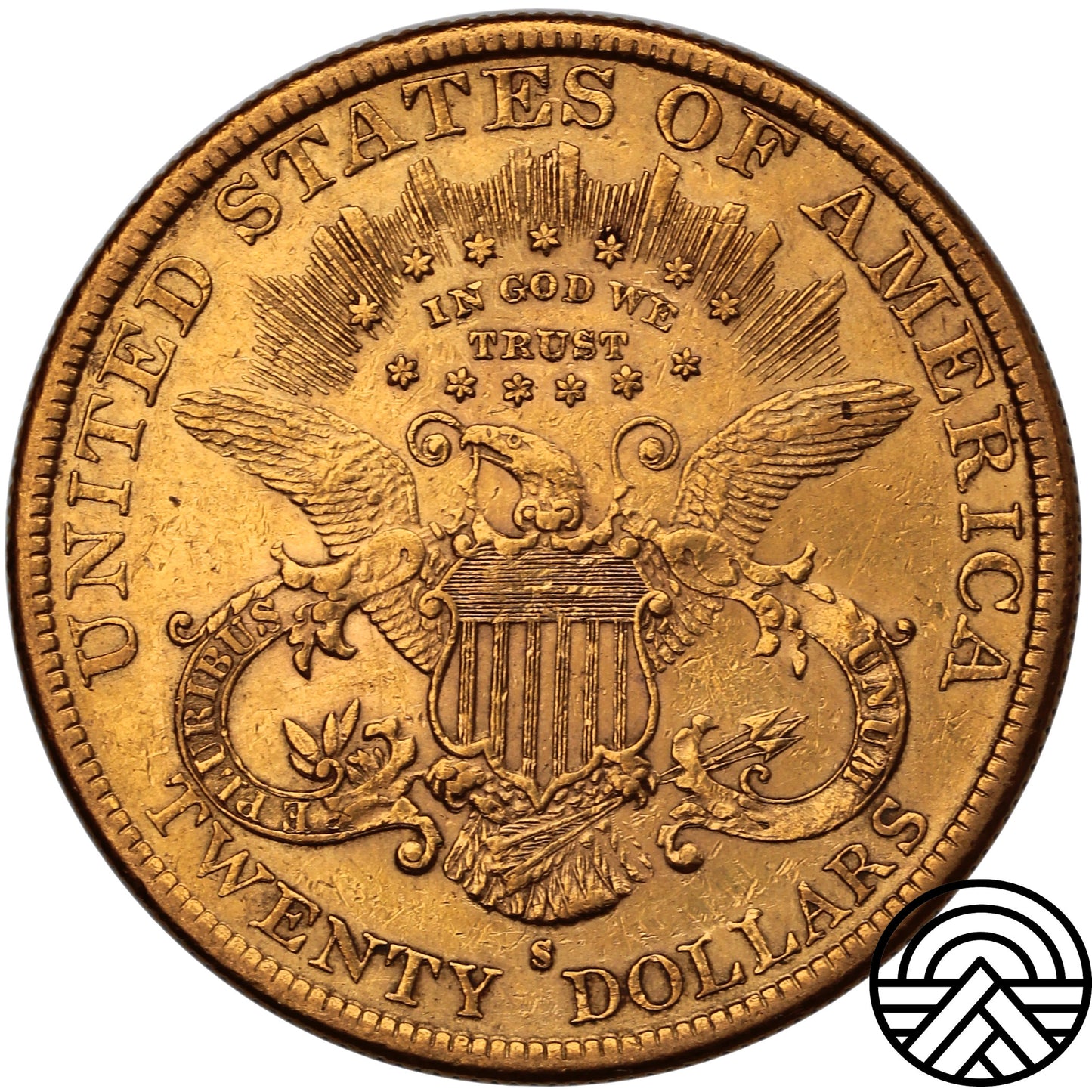USA, 20 Dolarów 1891 r. "Liberty Head" San Francisco