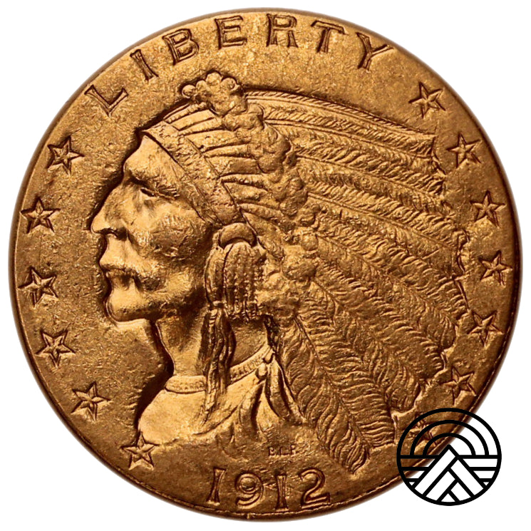 USA, 2,5 Dolara 1912 r. "Indianin"