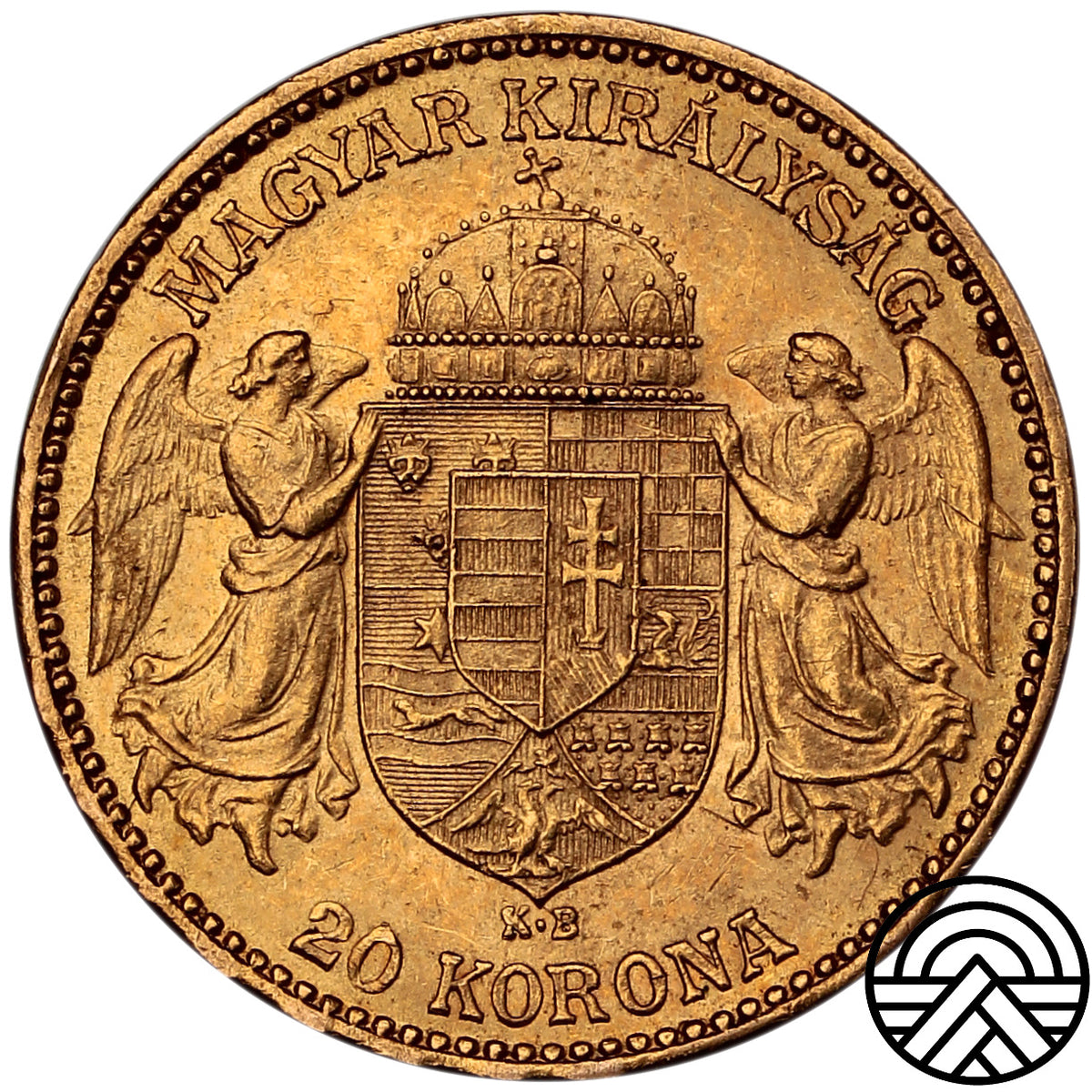 Węgry, 20 Koron 1893 r. P