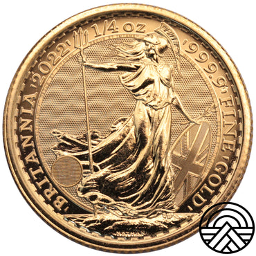 Wielka Brytania, 25 Funtów, 2022 1/4 Oz Au 999