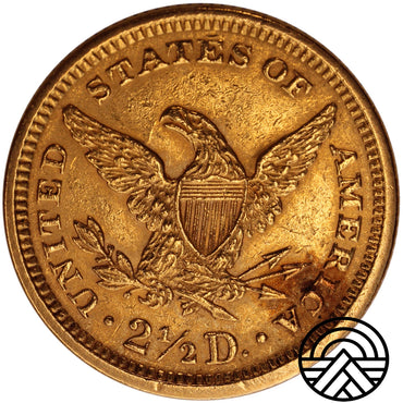 USA, 2,5 Dolara 1873 r. "Liberty Head"