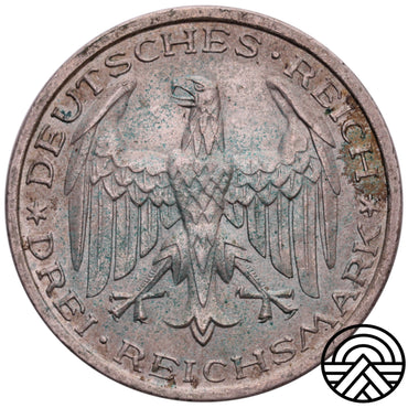 Niemcy, 3 Marki 1927 r. Super!