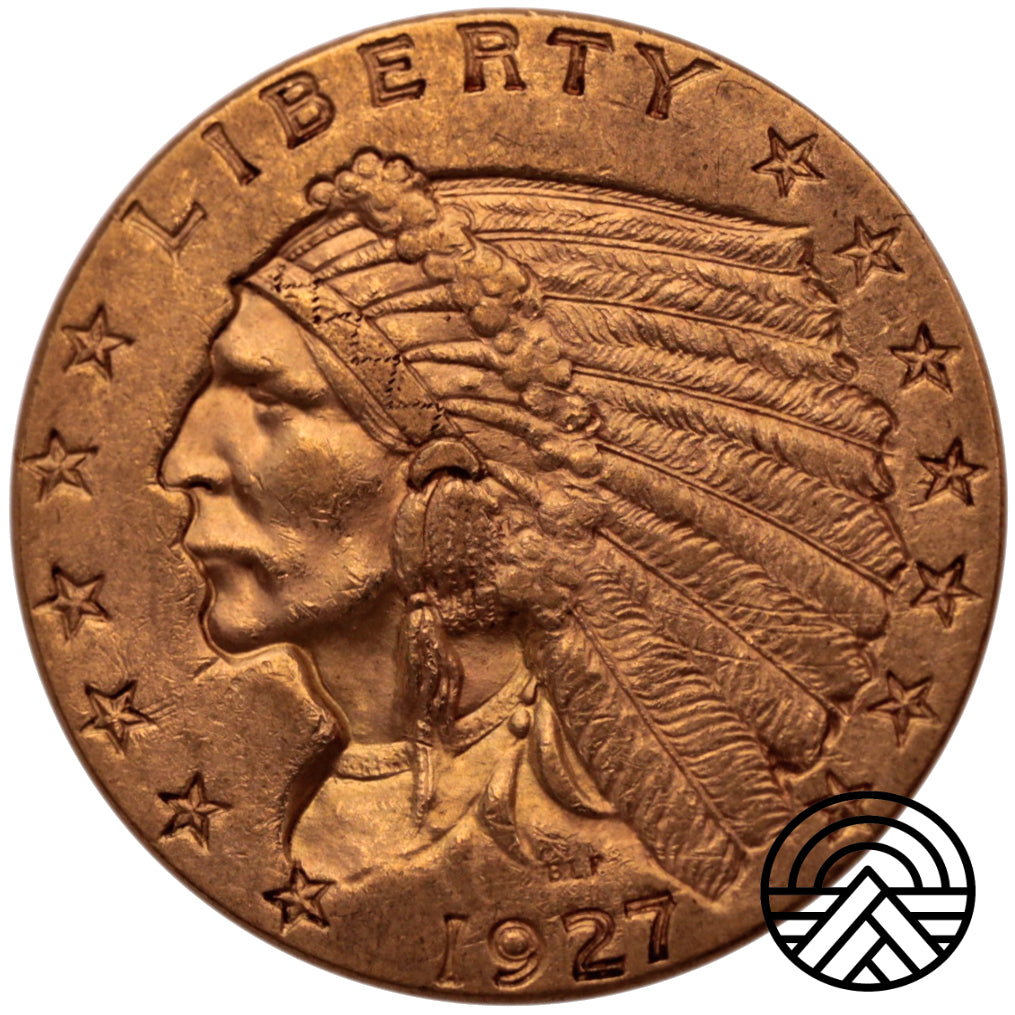 USA, 2,5 Dolara 1927 r. "Indianin"