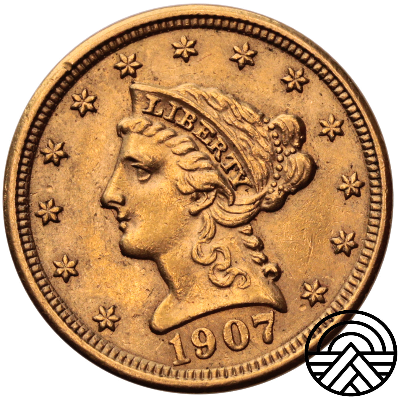 USA, 2,5 Dolara 1907 r. "Liberty Head"