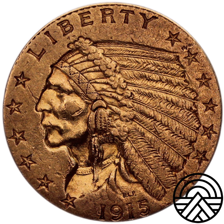 USA , 2.5 dolara 1915 r. "Indianin"