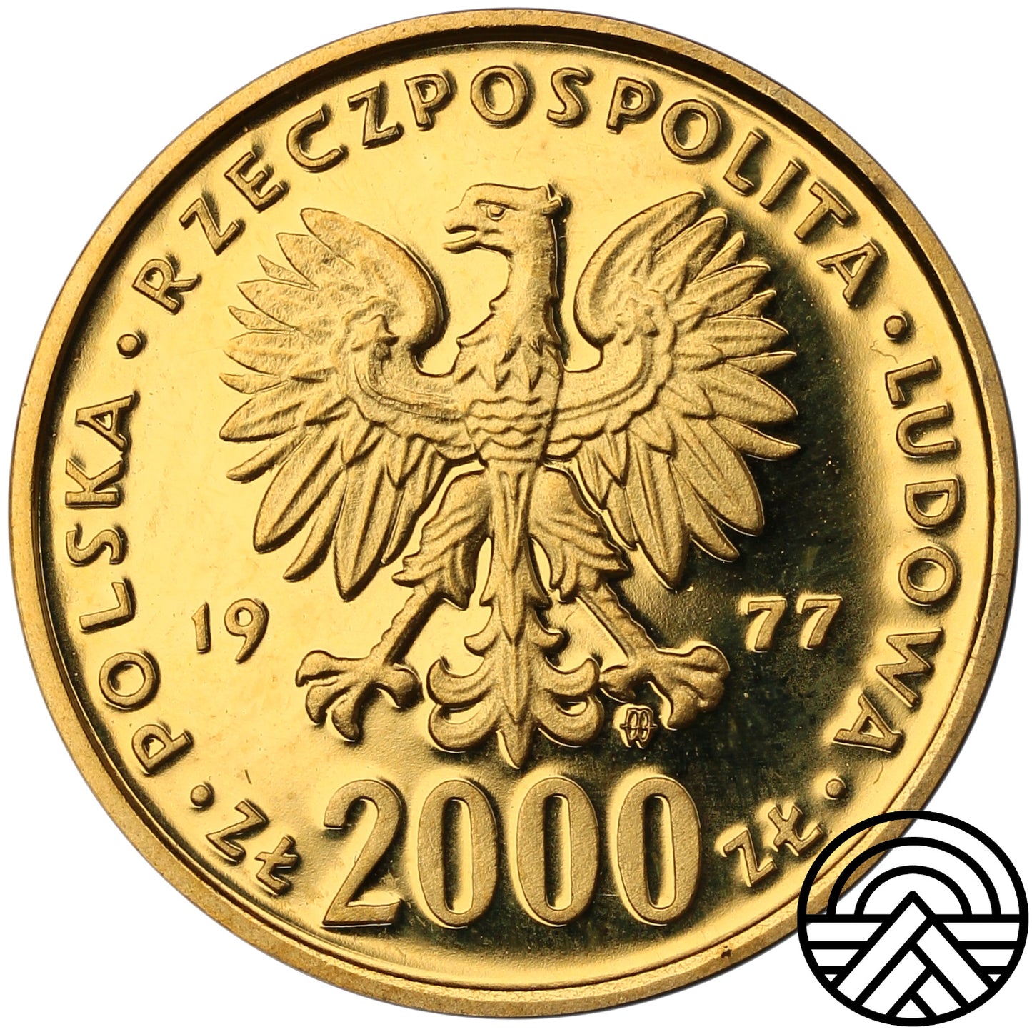 Polska, 2000 Złotych, 1977 r. Fryderyk Chopin