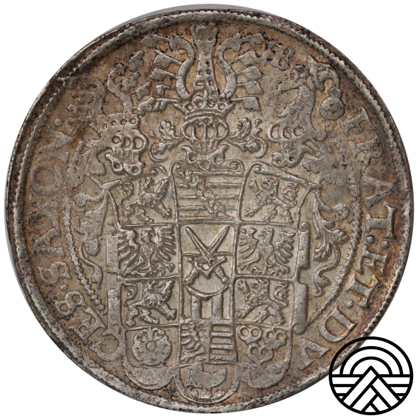Niemcy, Saksonia, Talar, 1593 r. HB, Drezno