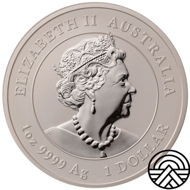 Australia, Dolar, 2022 r. Rok Tygrysa 1 Oz Ag 999.9