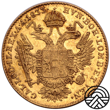 Austria, Dukat 1833 r. Karlsburg Połysk!