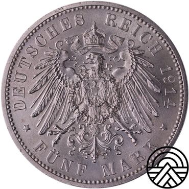 Niemcy, Saksonia, 5 Marek 1914 r. Super!