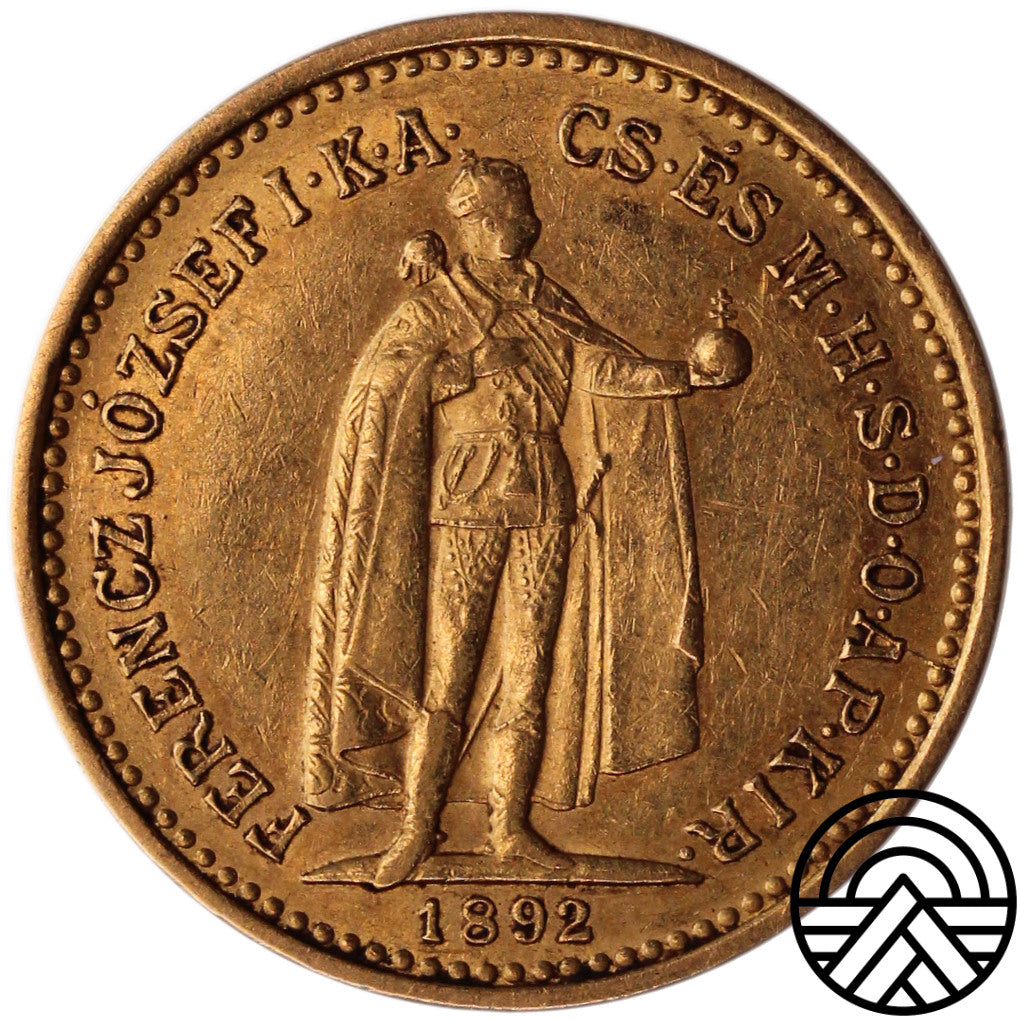 Węgry, 10 Koron 1892 r.