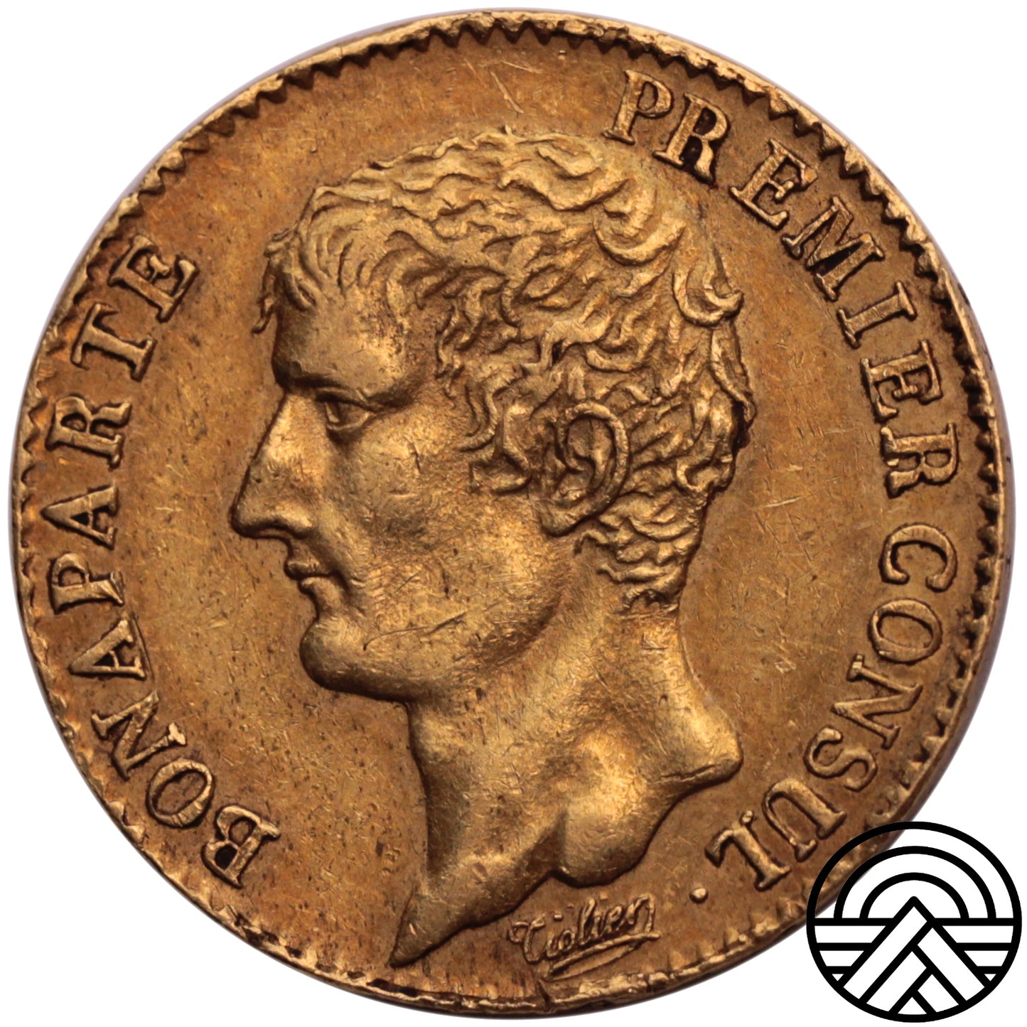 Francja, Napoleon I, 20 Franków AN 12 Paryż