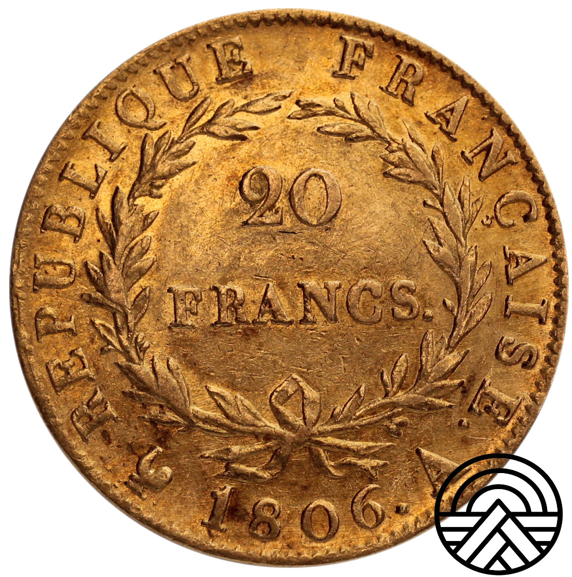 Francja, Napoleon, 20 Franków 1806 r.