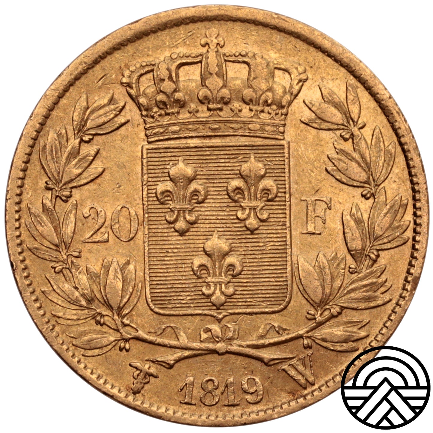 Francja, Louis XVIII, 20 Franków 1819 r. Lille