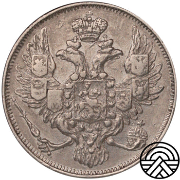 Rosja, Mikołaj I, 3 Ruble, 1844 r. PT