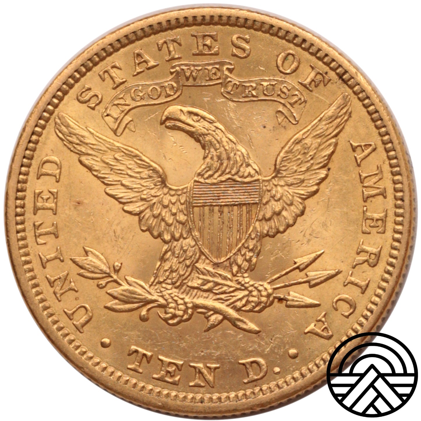 USA, 10 Dolarów, 1907 r. "Liberty Head"