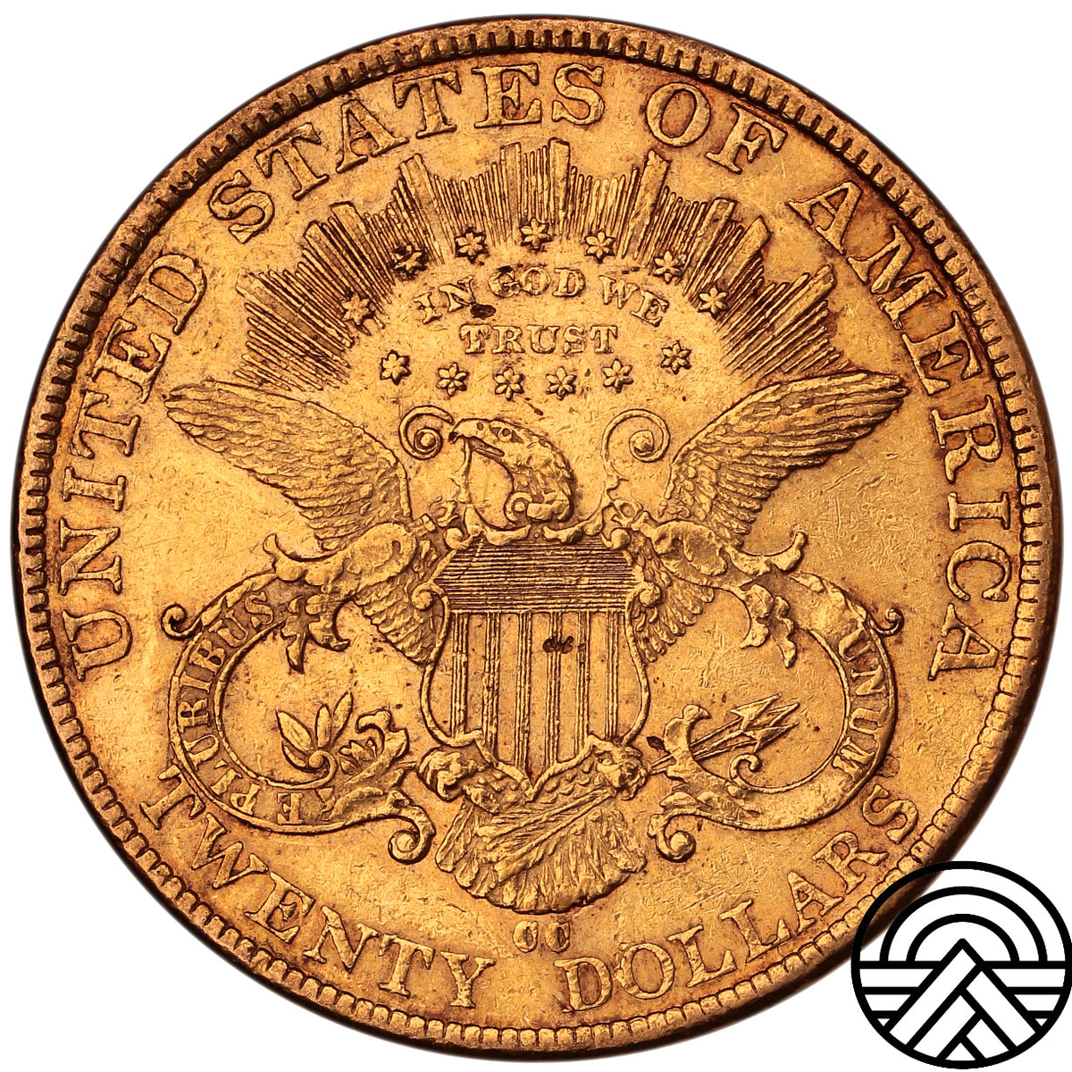 USA, 20 Dolarów 1892 r. "Liberty Head" Carson City Rzadka!