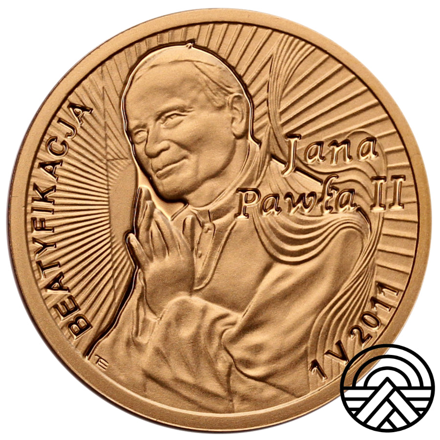 Polska, 100 Złotych 2011 r. "Beatyfikacja Jana Pawła II"