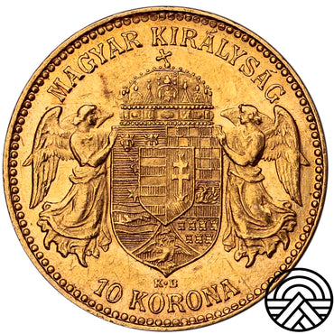 Węgry, 10 Koron, 1910 r. P