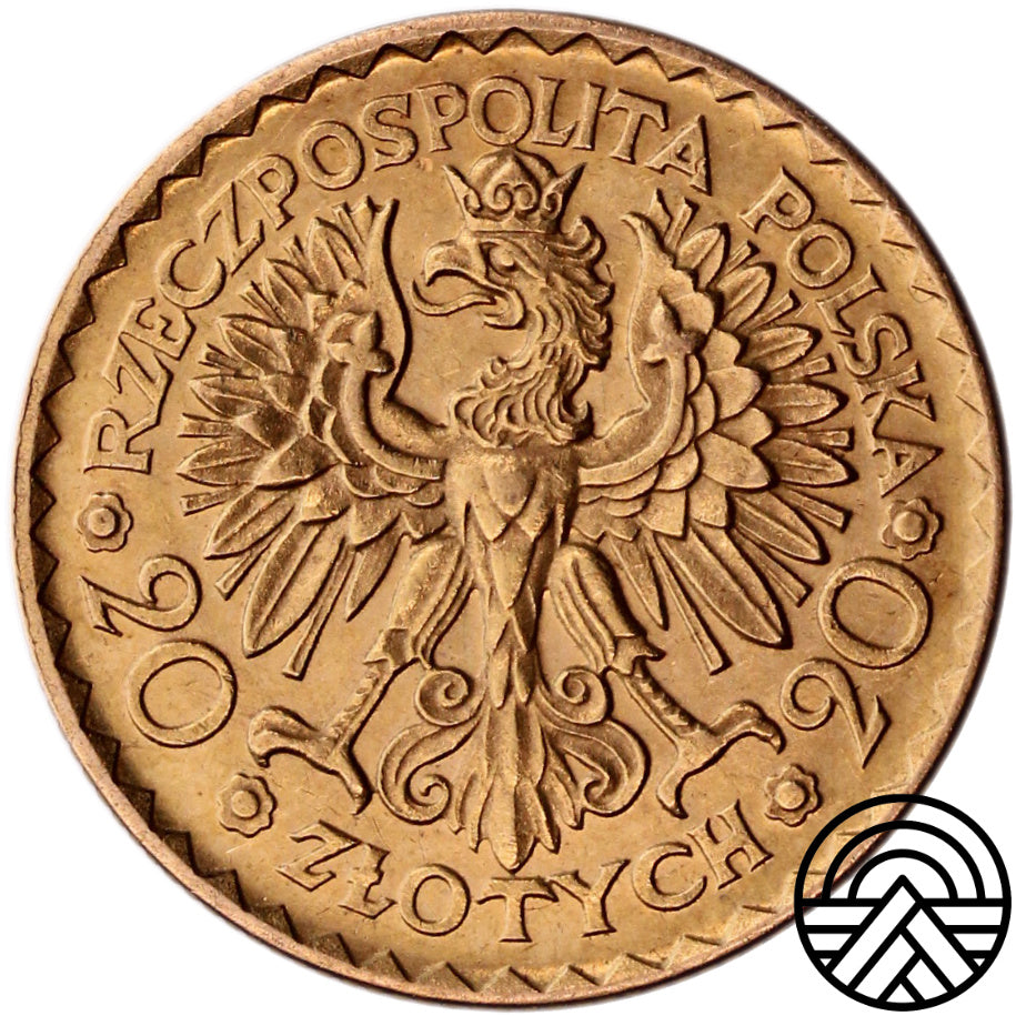 Polska, Bolesław Chrobry, 20 Złotych 1925 r.