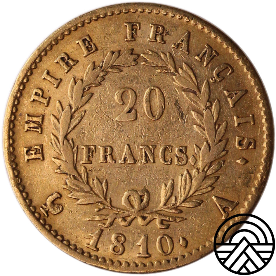Francja, Napoleon, 20 Franków 1810 r.
