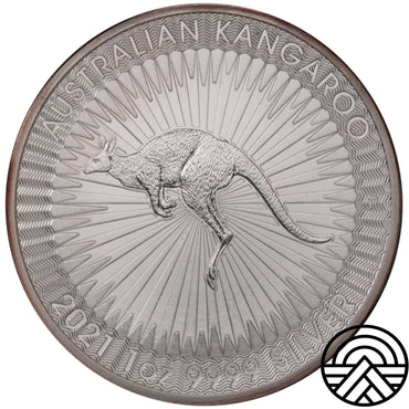 Australia, Dolar, 1 Oz Ag 999, 2021 r. Australijski Kangur