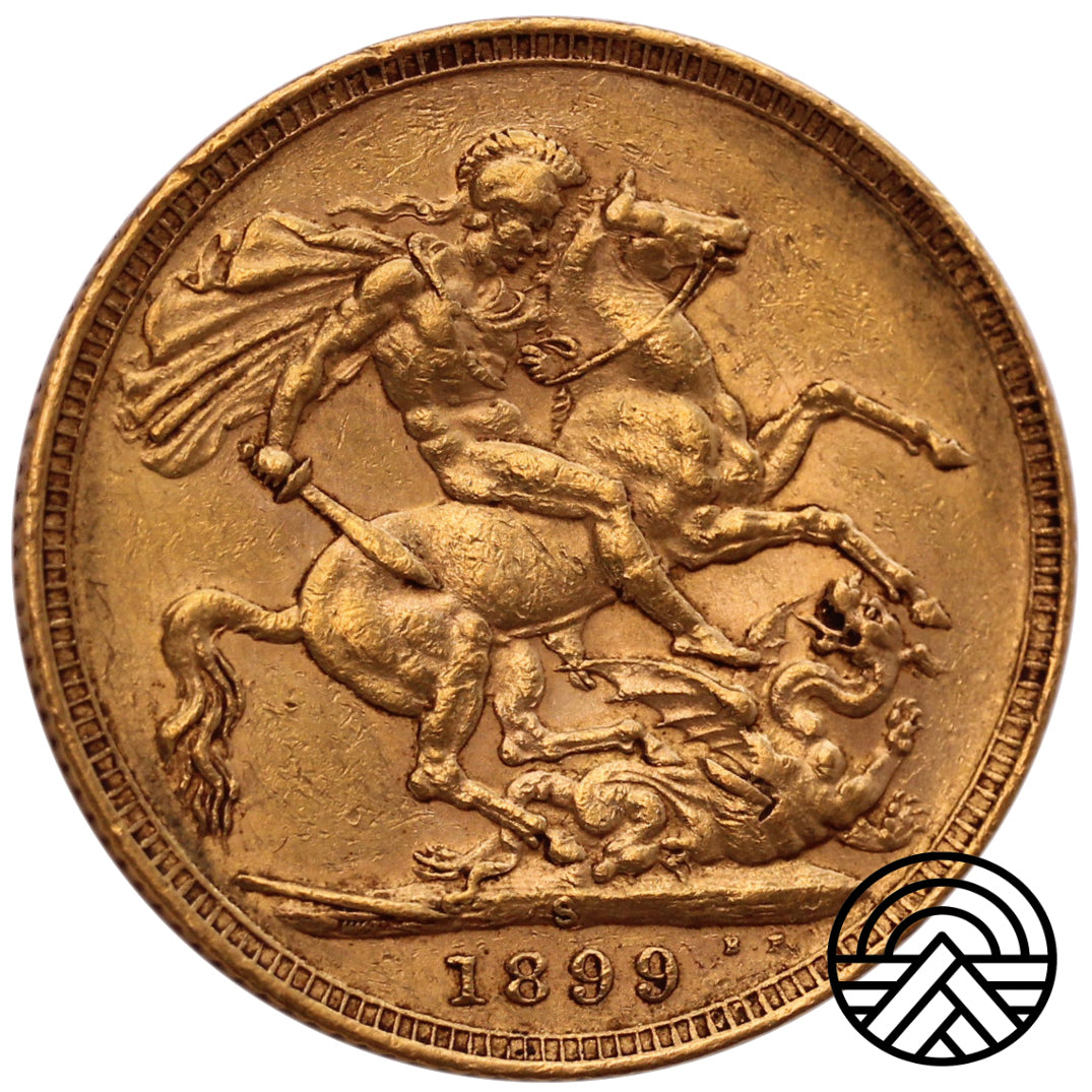 Wielka Brytania, Wiktoria, Suweren 1899 r. S