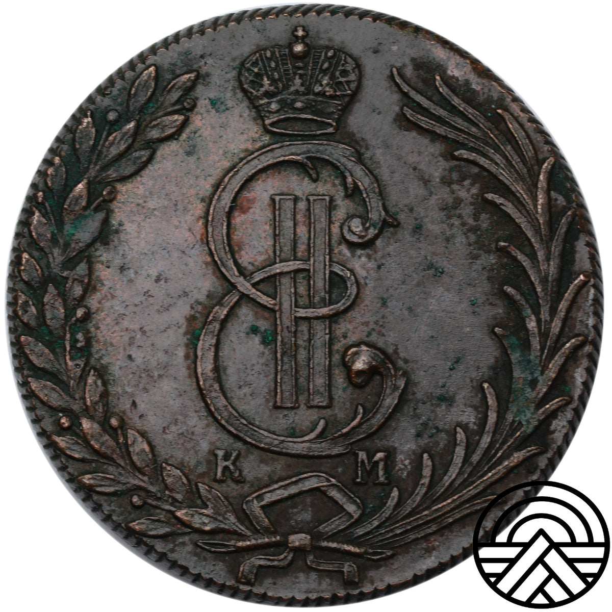 Rosja, Katarzyna II, 10 Kopiejek, 1777 r. Syberia