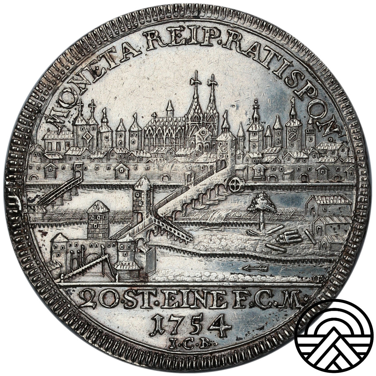 Niemcy, Regensburg, 1/2 Talara, 1754 r.