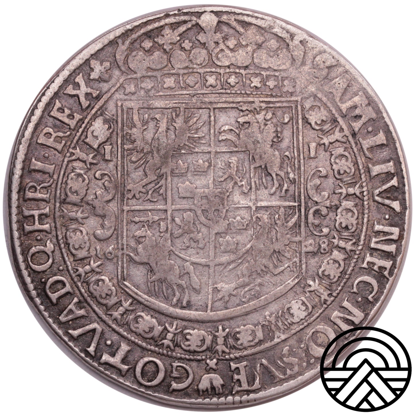 Polska, Zygmunt III Waza, Talar, 1628 r. Bydgoszcz RZADKI!
