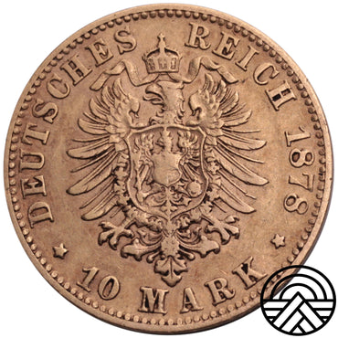 Niemcy, Wirtembergia, 10 Marek 1878 r.