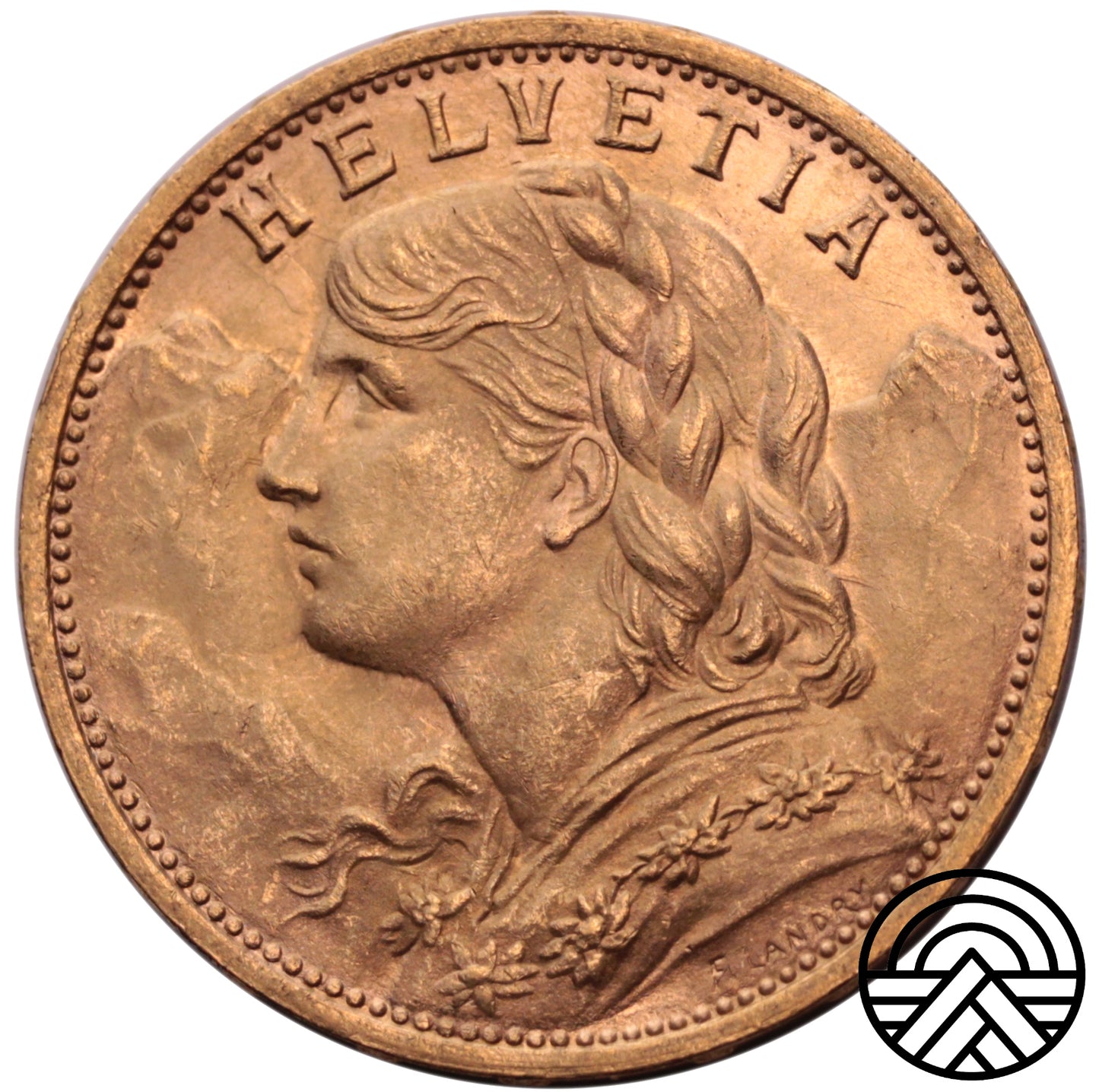 Szwajcaria, 20 Franków, 1930 r.