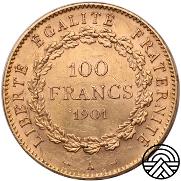 Francja, 100 Franków 1901 r. "Anioł" Paryż