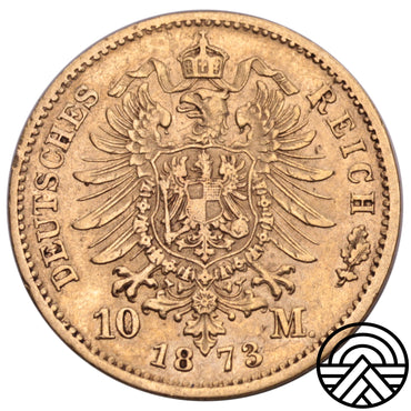 Niemcy, Baden, 10 Marek 1873 r.