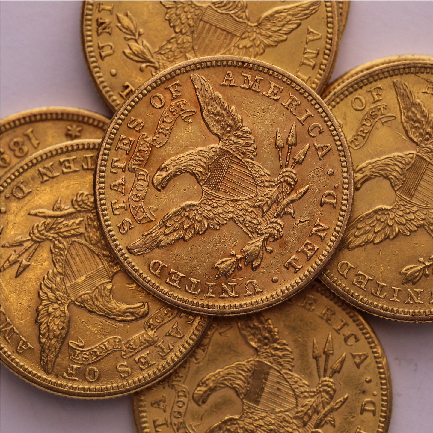 USA, 10 Dolarów, różne roczniki