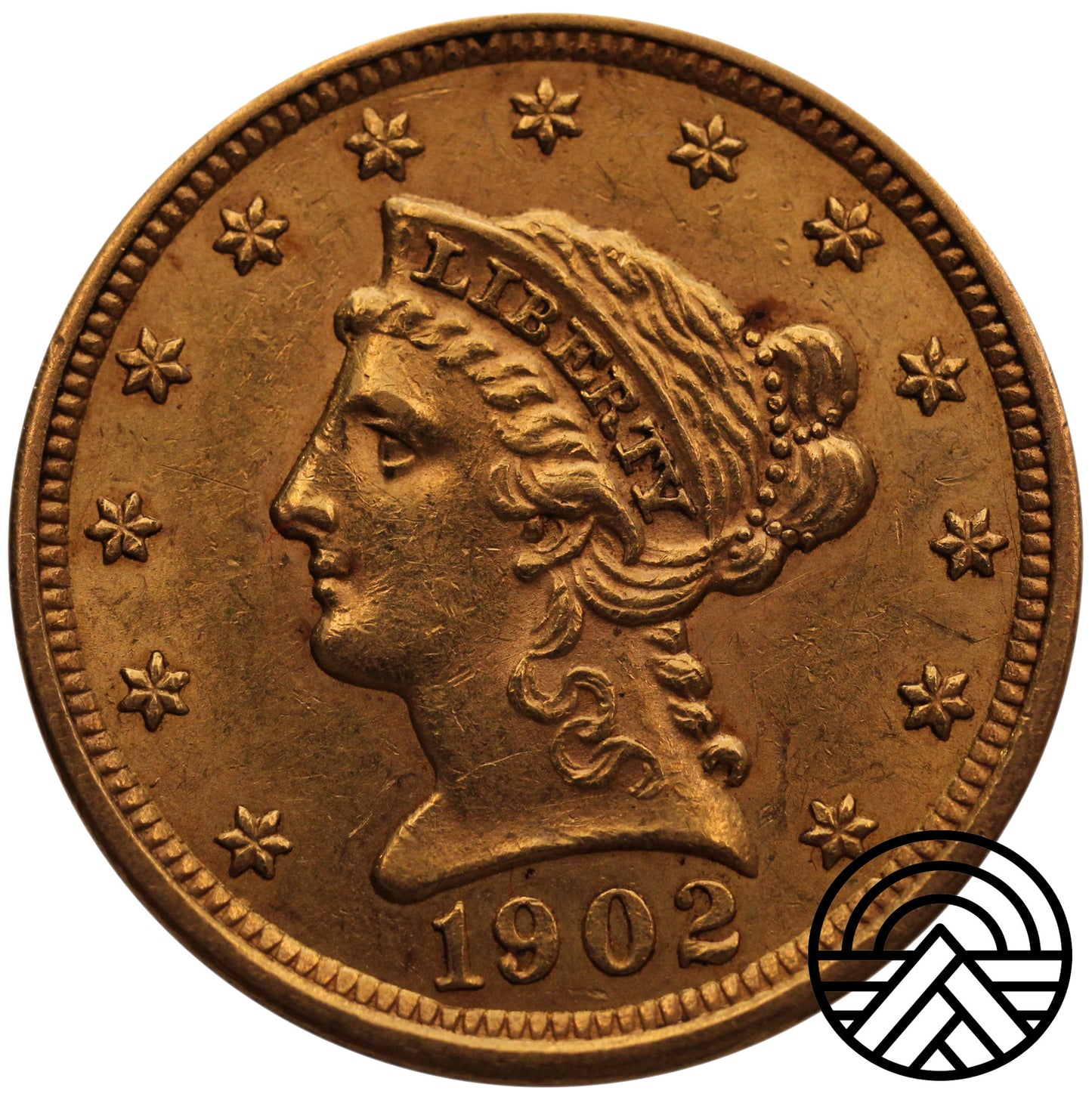 USA, 2,5 Dolara 1902 r. "Liberty Head"
