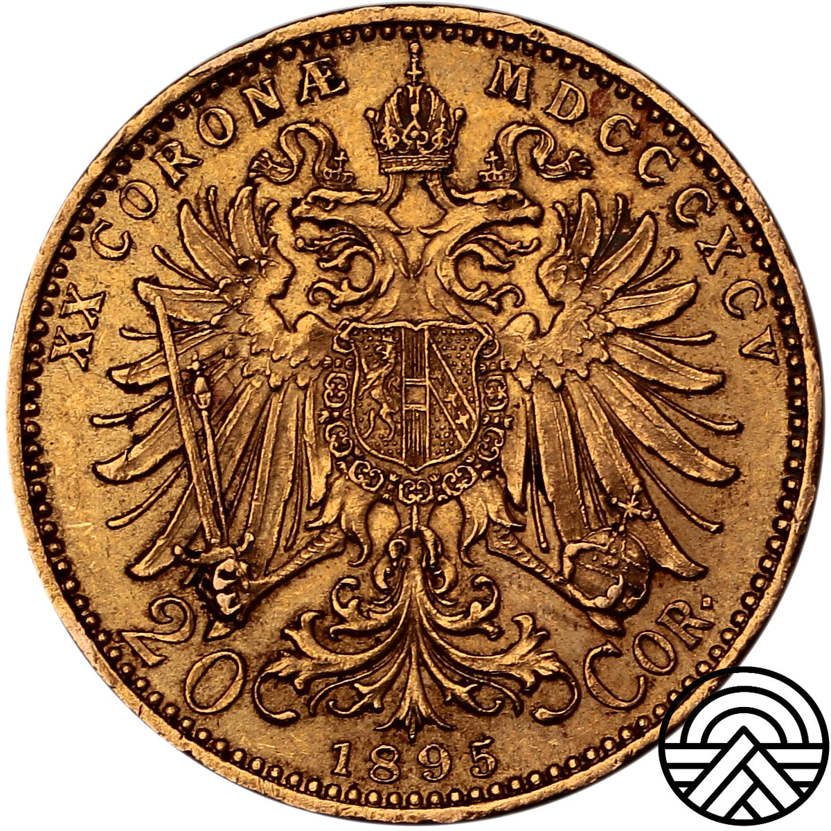 Austria, 20 Koron, 1895 r. P