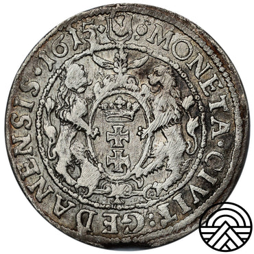 Polska, Zygmunt III Waza, Ort, 1615 r. Gdańsk