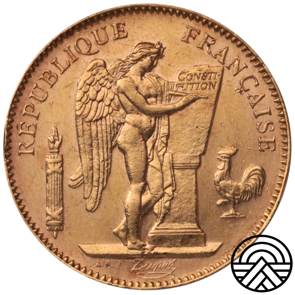 Francja, 50 Franków 1896 r. Rzadka!
