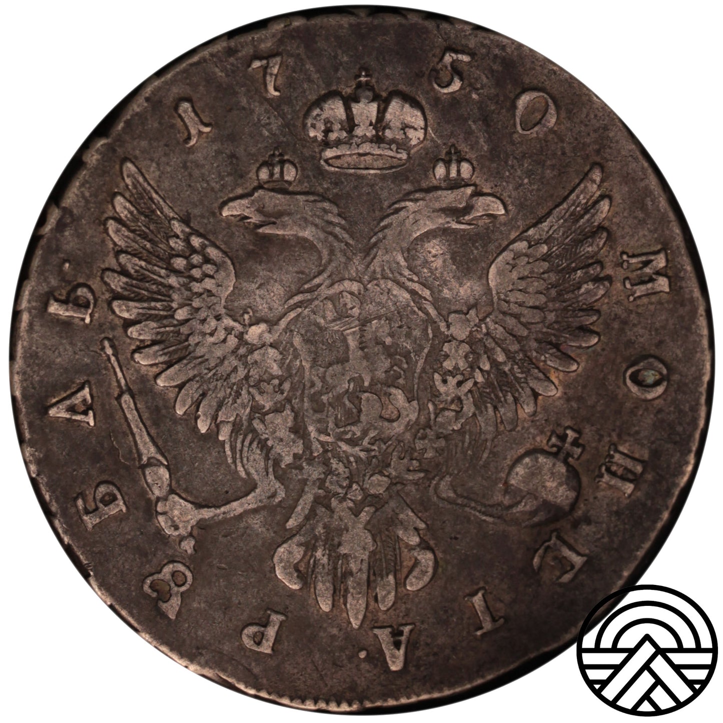 Rosja, Elżbieta I, Rubel, 1750 r.