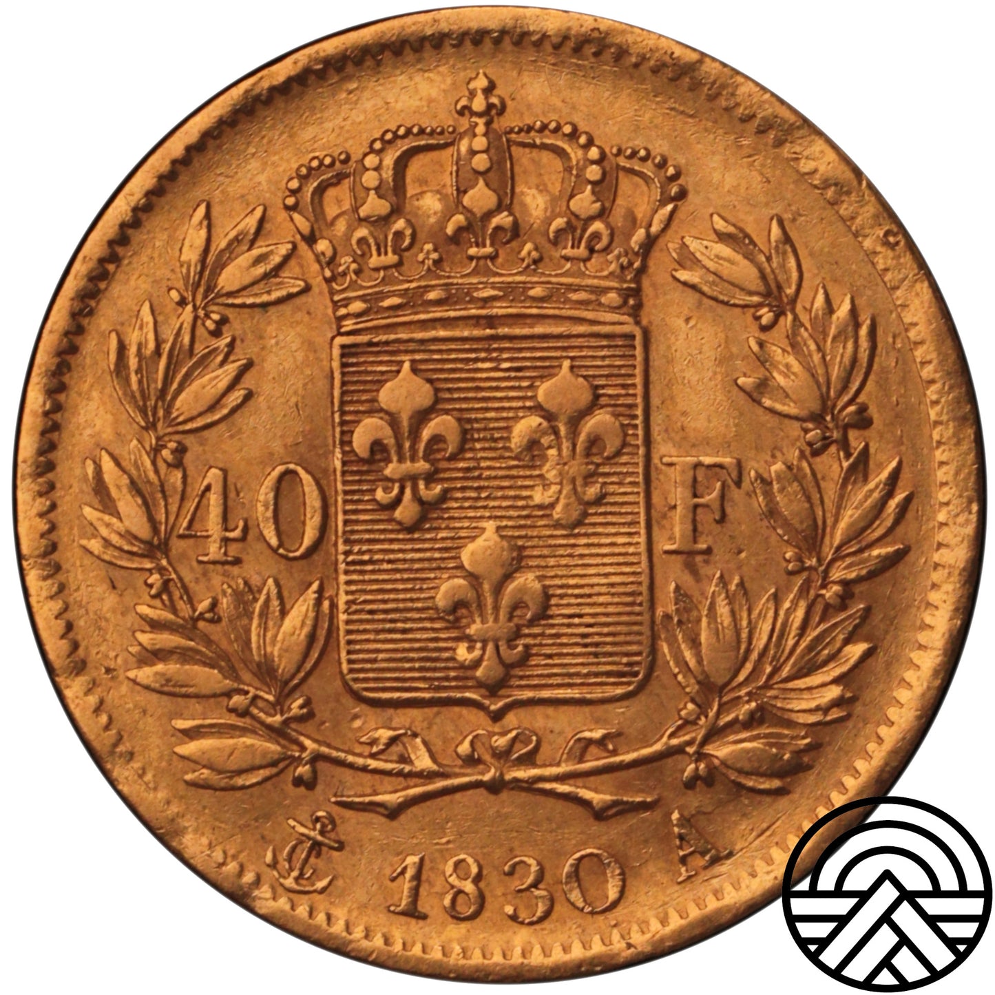 Francja, Karol X, 40 Franków 1830 r. Paryż