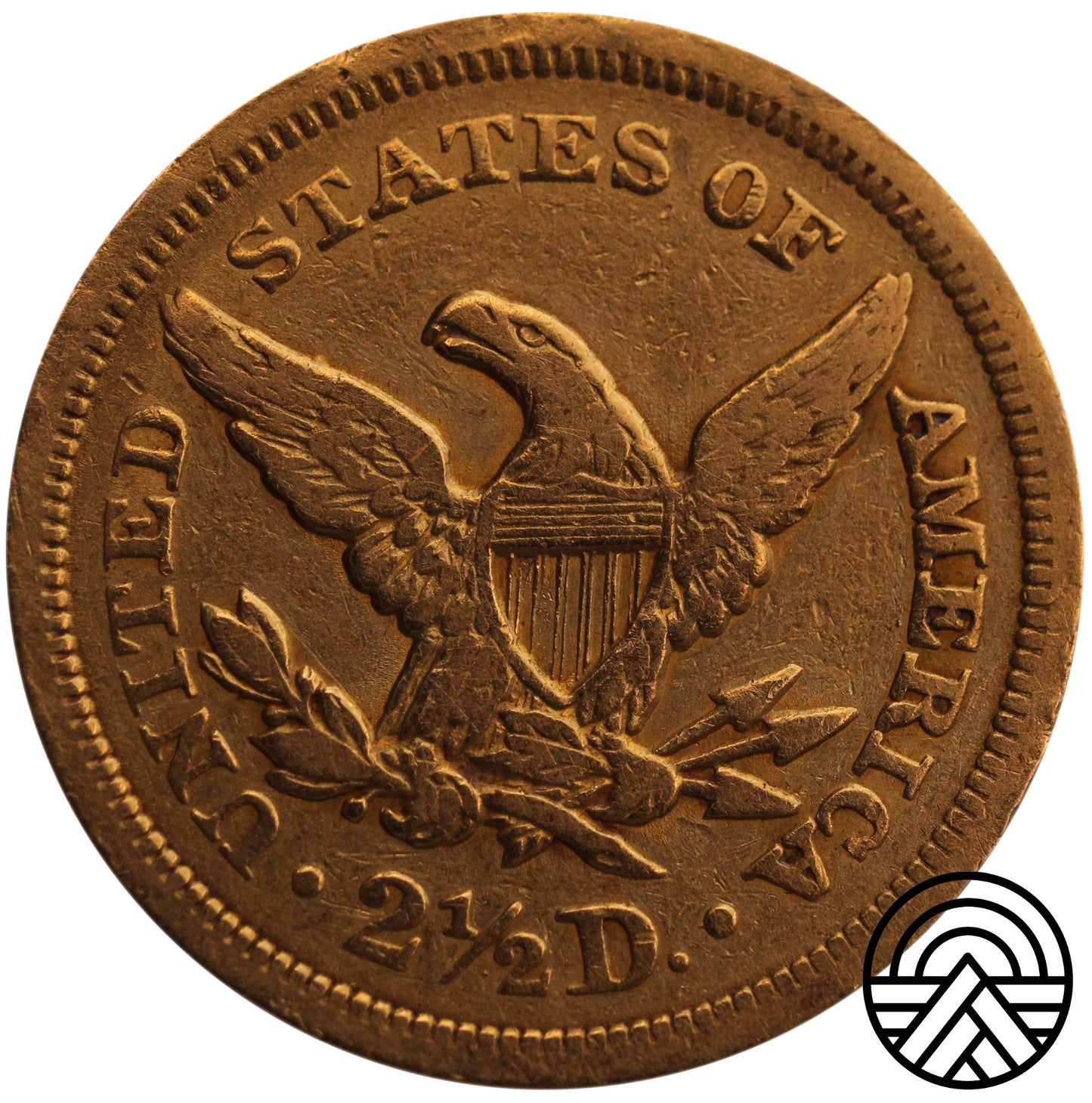 USA, 2,5 Dolara 1851 r. "Liberty Head"