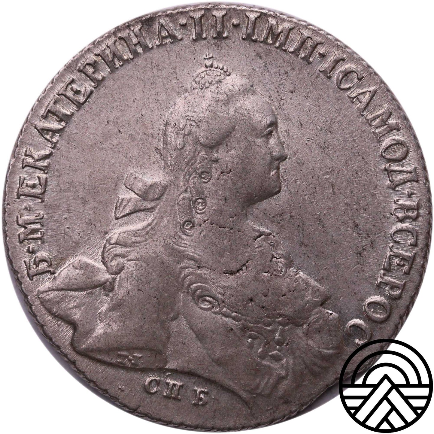 Rosja, Katarzyna II, Rubel 1766 r. (ЯI) Rzadszy Super!