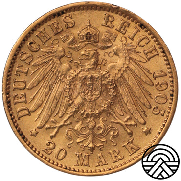 Niemcy, Wirtembergia, 20 Marek 1905 r.