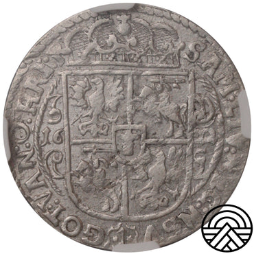 Polska, Zygmunt III Waza, Ort, 1622 r. NGC AU 58