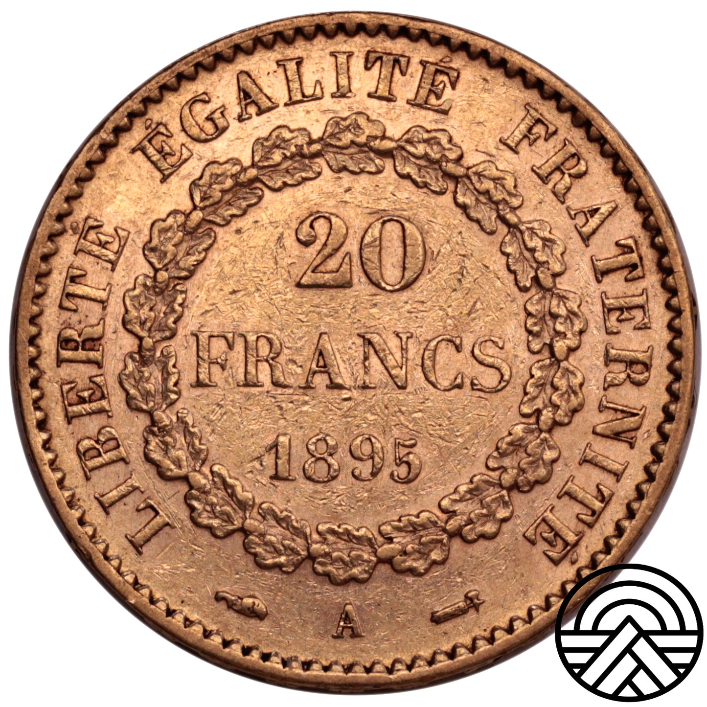 Francja, 20 Franków 1895 r. "Anioł"