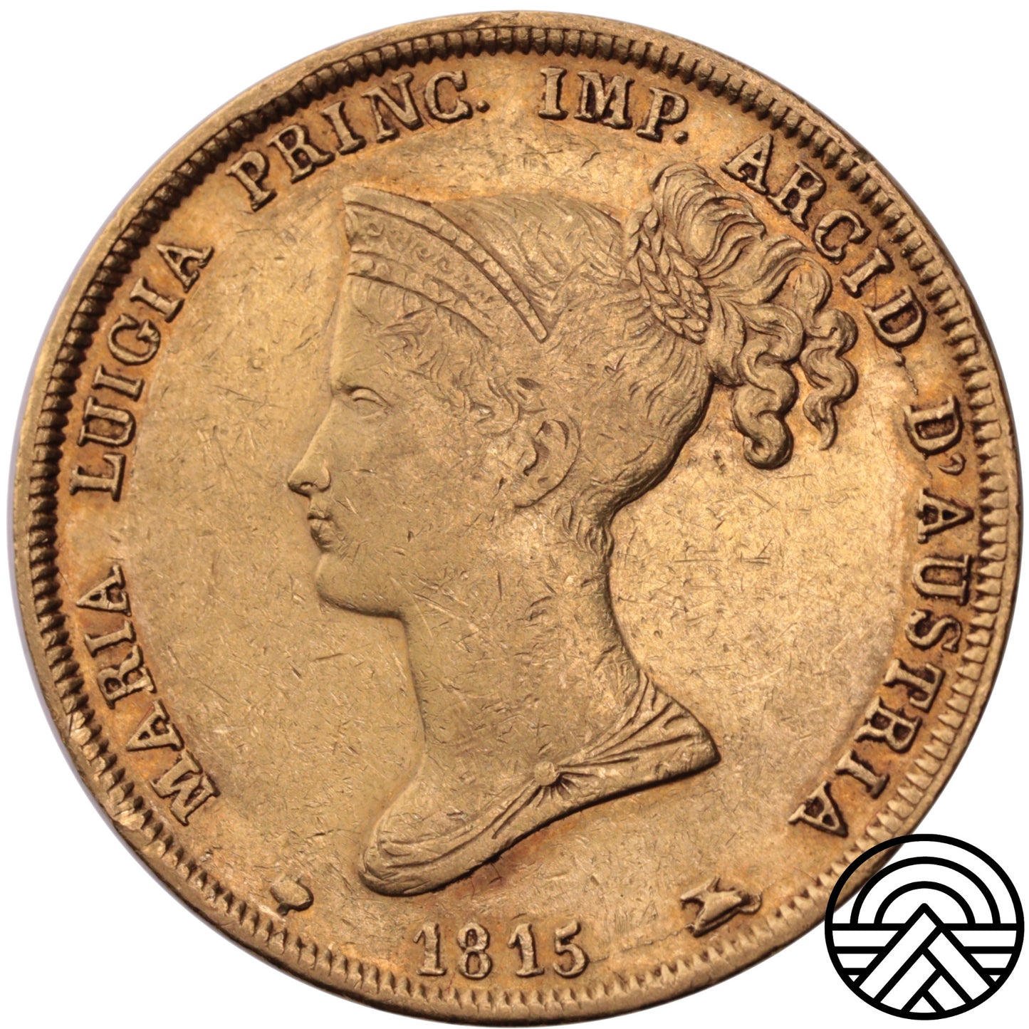 Włochy, Maria Luiza, 40 Lirów 1815 r.